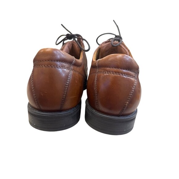 Florsheim Mens Brown Leather Oxford Dress Shoes Size 10.5D SKU 8277 main image 10